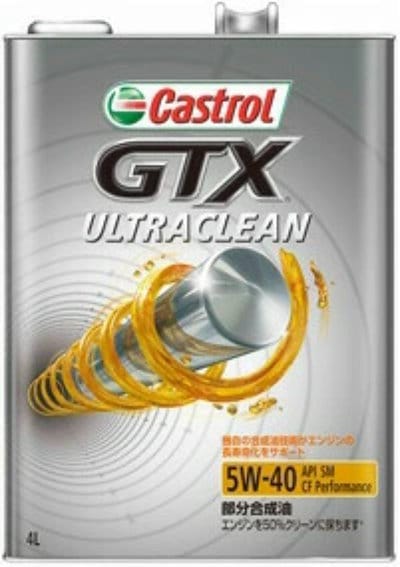 他サイト： カストロール エンジンオイル GTX UC 5W-40 1L 缶の商品画像
