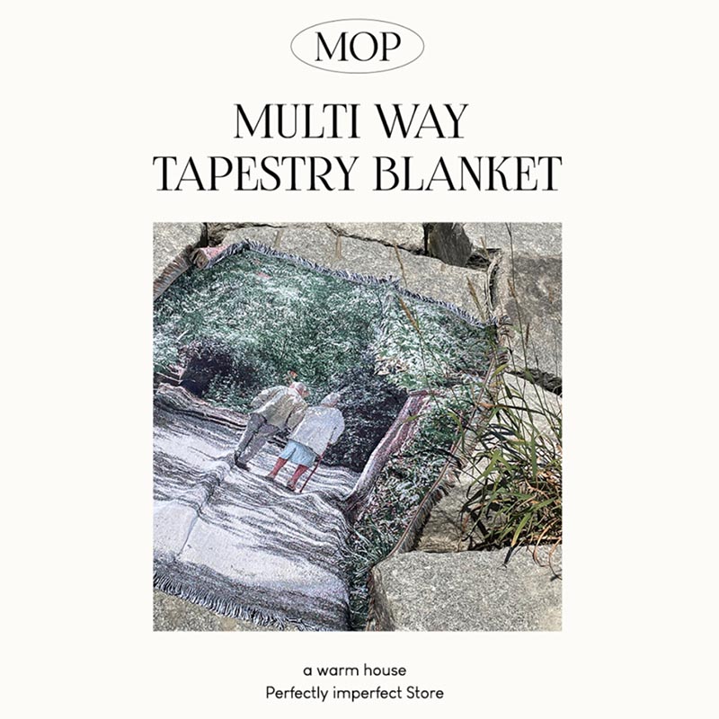 おしゃれタペストリー ソファラグ 大判インテリアブランケット