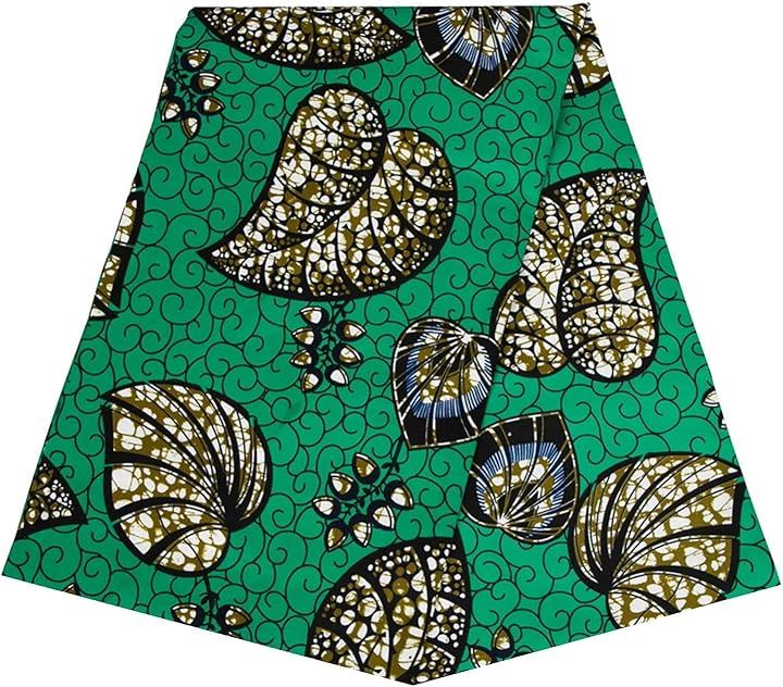 アフリカ布 アフリカンプリント アフリカンファブリック 生地(Q)