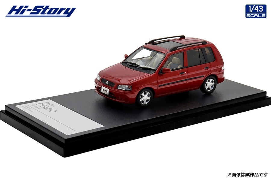 ハイストーリー 1/43 MAZDA DEMIO GL (1996) パッションローズマイカ【HS497RE】 ミニカー HS497RE マツダ デミオGL パッションローズマイカ