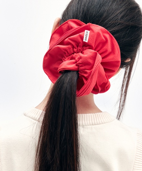 YOUHEE YOUHEE SCRUNCHIE RED YHACEC001RD