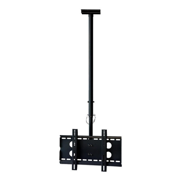 スタープラチナ TVセッターハング GP102 Mサイズ ロングパイプ付 ブラック [テレビ天吊り金具] メーカー直送