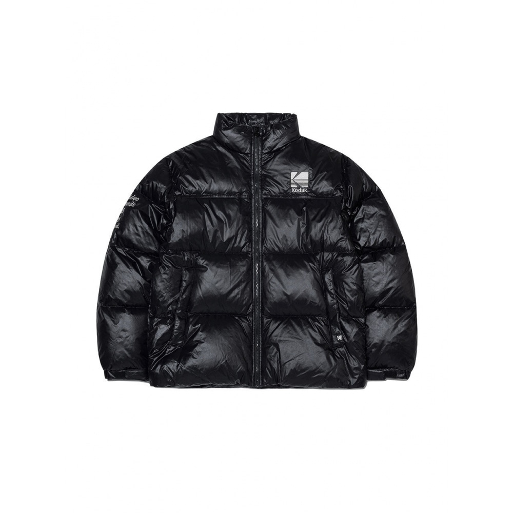 コダックアパレルレインボーダウンジャケットブラック