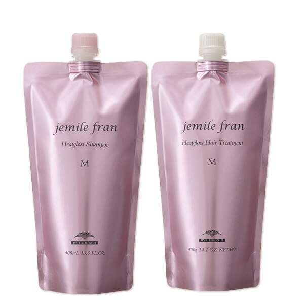 ヒートグロス シャンプー 400mL + トリートメント 400g [S/M/J] 選べるセット