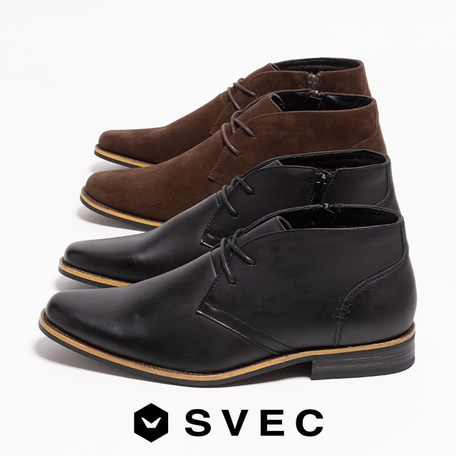 ブーツ ショートブーツ メンズ ブラウン 黒 ローヒール 茶色 ミドル ワークブーツ ドレスシューズ フォーマル 革靴 ビジネスブーツ ビジネスシューズ チャッカブーツ サイドジップ 紳士靴 スエード