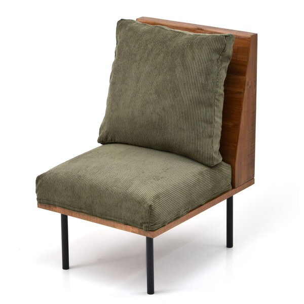 B.Bファニシング IFSE0315COGRN コーデュロイグリーン infinite 一人掛けソファー(300+303+307) メーカー直送