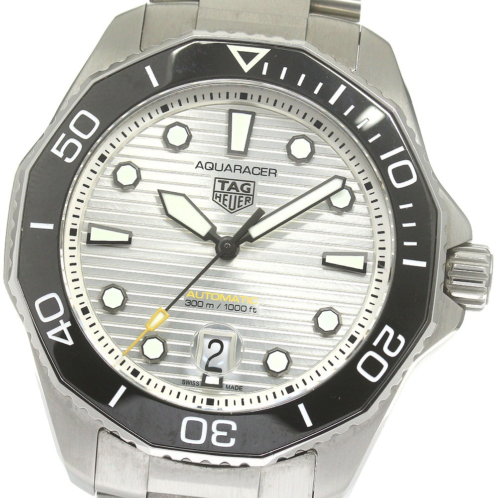 タグホイヤー TAG HEUER WBP201C.BA0632 アクアレーサー プロフェッショナル 300 デイト 自動巻き メンズ 箱・保証書付き_848176【中古】