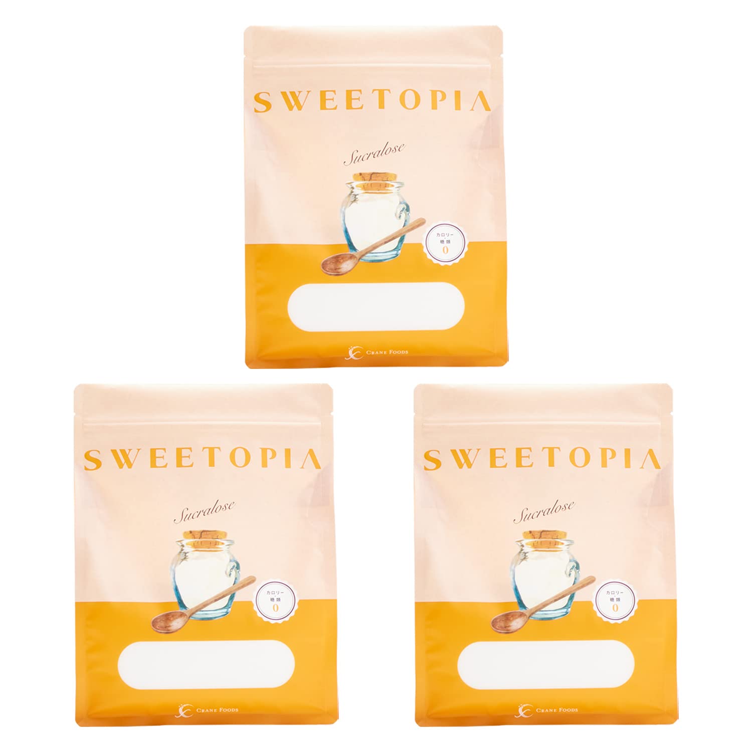 SWEETOPIA (スイートピア) スクラロース 800g×3 糖質制限 カロリー 糖類ゼロ 甘味料 砂糖の3倍の甘さ 顆粒 ダイエットシュガー エリスリトール 100% 天然由来