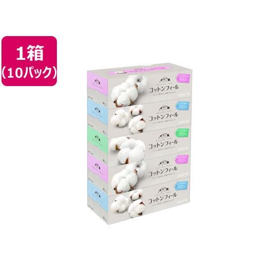 エリエール コットンフィールティッシュ 150W5P×10パック 大王製紙