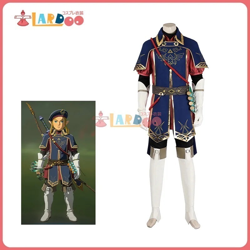 ゼルダ伝説 ティアーズ オブ ザ キングダム 主人公 リンク Royal Guard Uniform 近衛兵 コスチューム コスプレ衣装 オーダーサイズ可能393