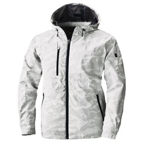 鳳皇 V8305 フードジャケット カモフラホワイト 服のみ サイズ6L 5,978円