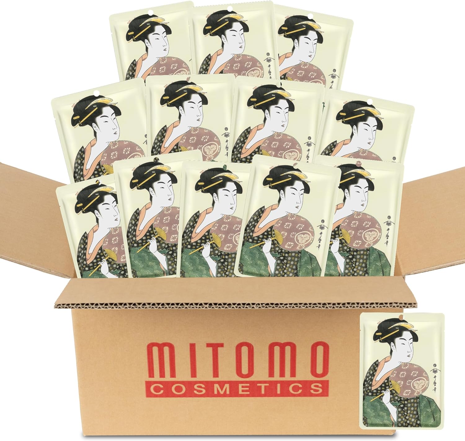 ローヤルゼリー＋桜 肌汚れ対策 美容シートマスク/100枚入り/美容液/美容 スキンケア 潤いマスクパック[JPSS00604-A-1x010]