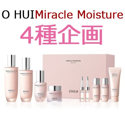 ミラクル モイスチャー ピンクバリア 4種企画/ スキンソープナー/ エマルジョン/ エッセンス/ クリーム