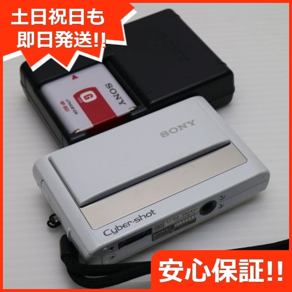 美品 Cyber-shot DSC-T20 ホワイト SONY デジカメ 118