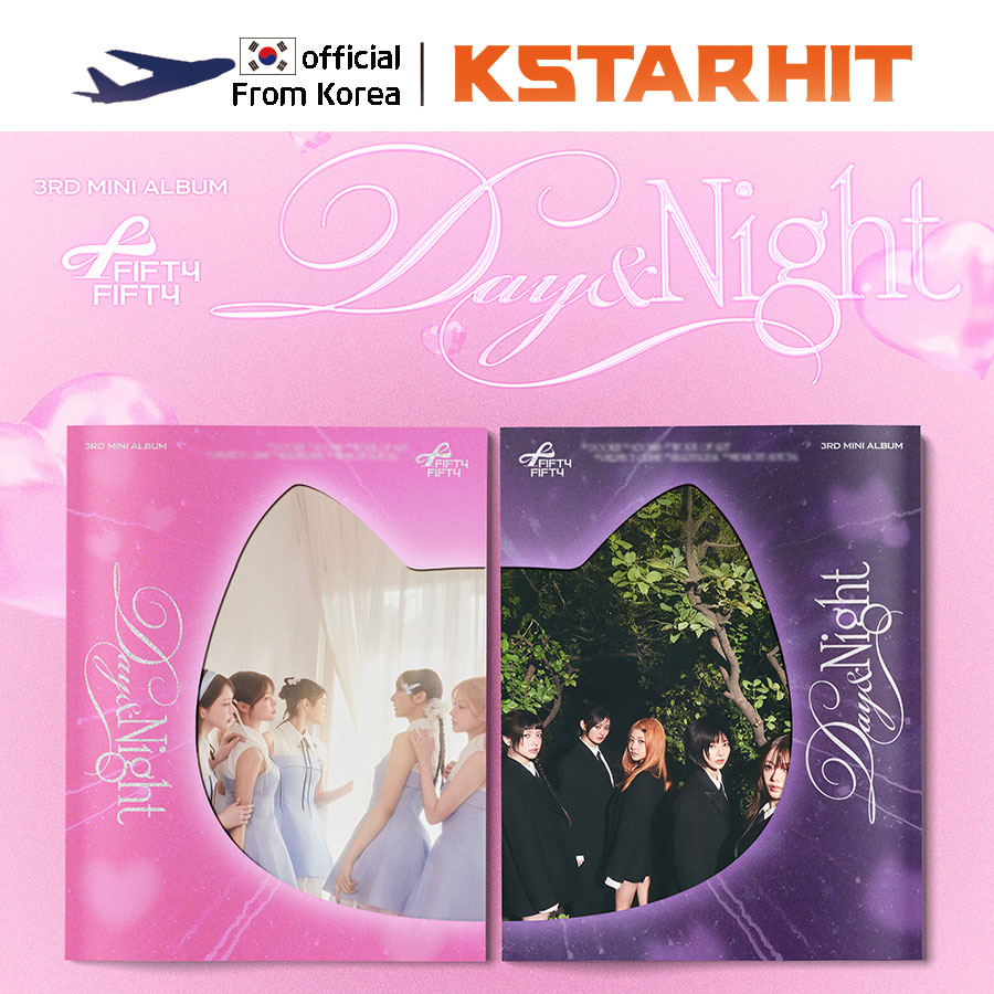 (2種セット) FIFTY FIFTY - Day & Night (3rdミニアルバム)