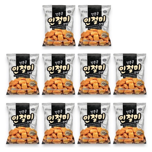 農協食品黒豆イン節ミスナック125g 10袋おいしい簡単な香ばしいお菓子