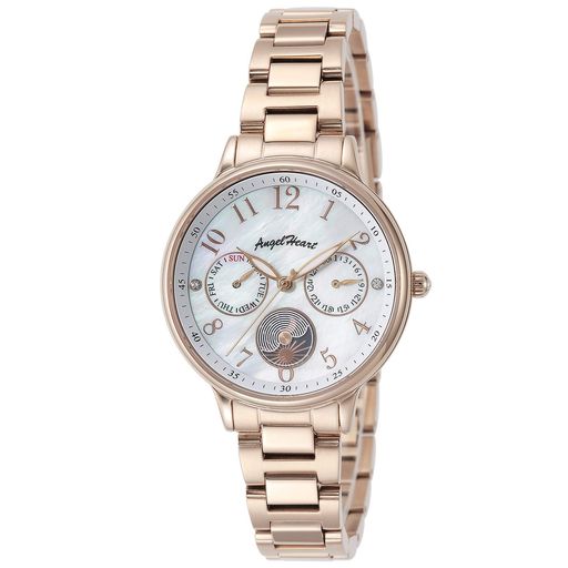 [ANGELHEART] 腕時計 エンジェルハート TWINKLE TIME トゥインクルタイム パールダイヤル 文字盤 ステンレススチール ソーラー電池 33MM 正規保証 WATCH TT33PG