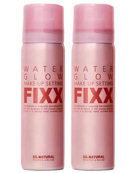 [1+1] ウォーターグローメイクアップセッティングピクサー75ml x 2個 ツヤ肌ミスト メイクキープスプレー セッティングフィクサー 崩れ防止 水分ミスト 水光肌 しっとりツヤ肌 SNS話題 4,927円