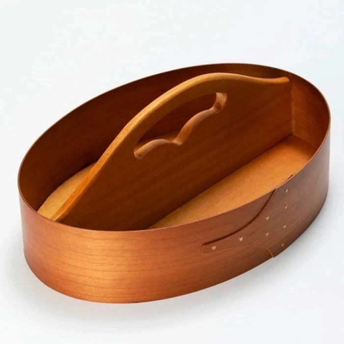 トレー トレイ シェーカーハンドルトレイ 片手持ち シェーカーボックス 木製 チェリー材 天然木 北欧 ナチュラル アクセサリー トレー トレイ 果物 小物 器 お盆 Homestead AXCIS