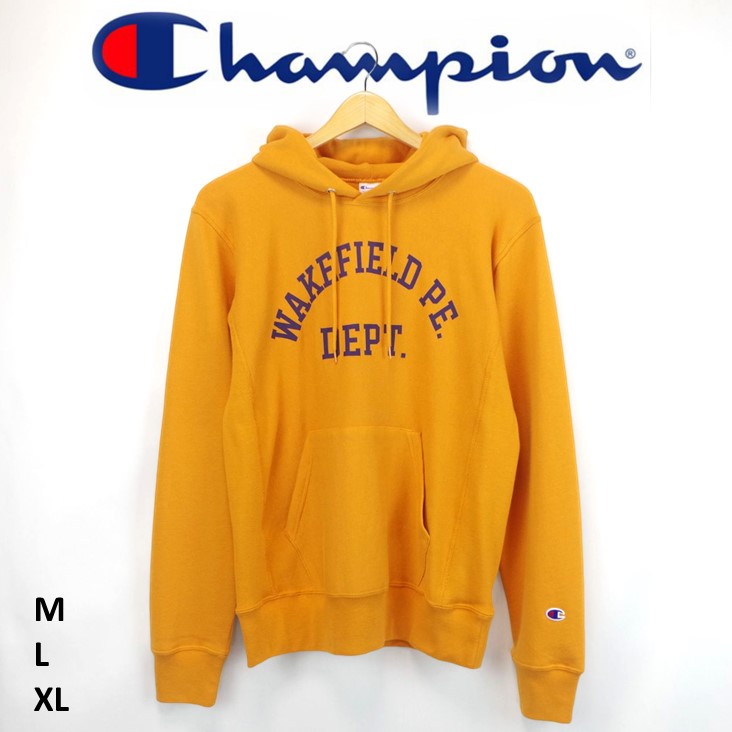 Champion チャンピオン リバースウィーブ プルパーカー パーカー トップス アメカジ アウトドア カッコいい カレッジ C3-X110