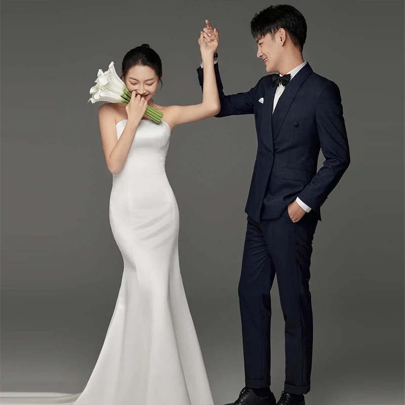 2024夏 新作 気質 高級感 花嫁ロングドレス 結婚式ワンピース ウェディングドレス ロングドレス パーティードレス 結婚式 演奏会 発表会 卒業式 成人式 ドレス韓国ファッション 7,480円