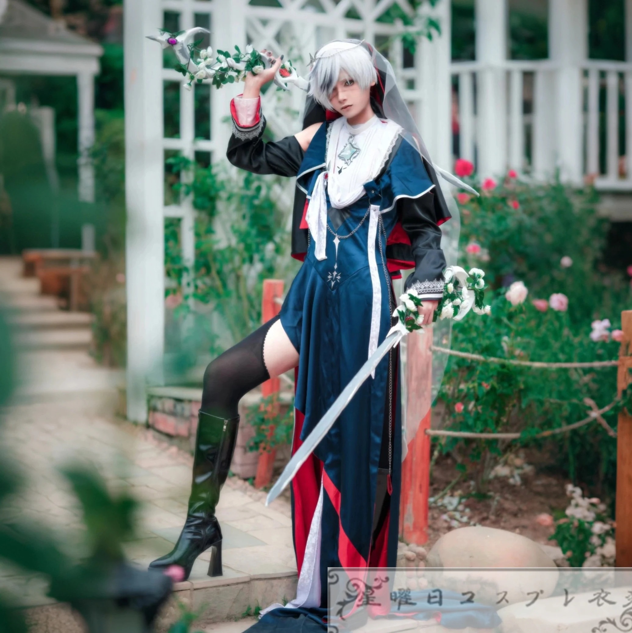 [今日は安い-出荷が早い]NU:カーニバル ブレイド 斬呪の銀閃 コスプレ衣装 コスチューム品質良い 店舗お勧め