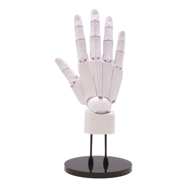 1/1スケール ARTIST SUPPORT ITEM ハンドモデル メンズ/R【ホワイト/右手】 AT038