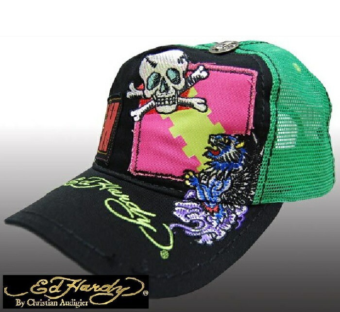 新品エド・ハーディーキャップ Ed Hardy エドハーディー キャップ Cap Heart Cropped