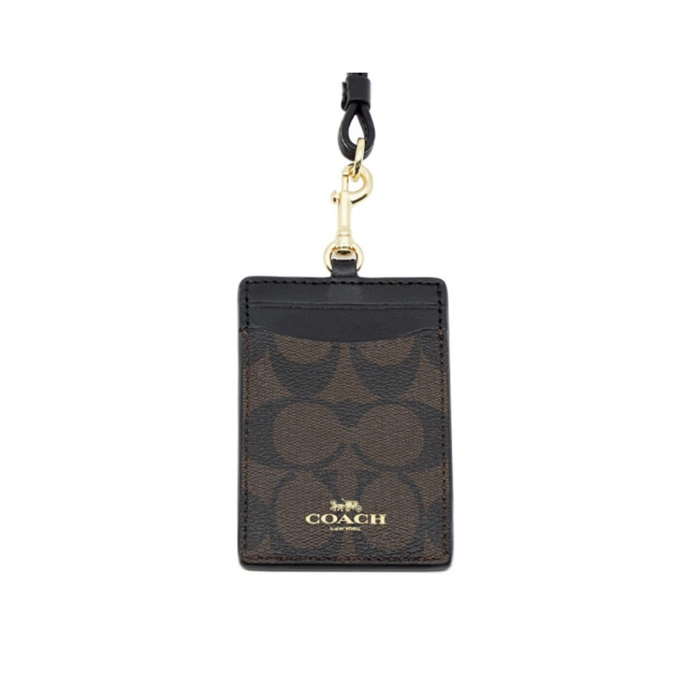 コーチネックレスタイプカードケース 63274 IMAA8