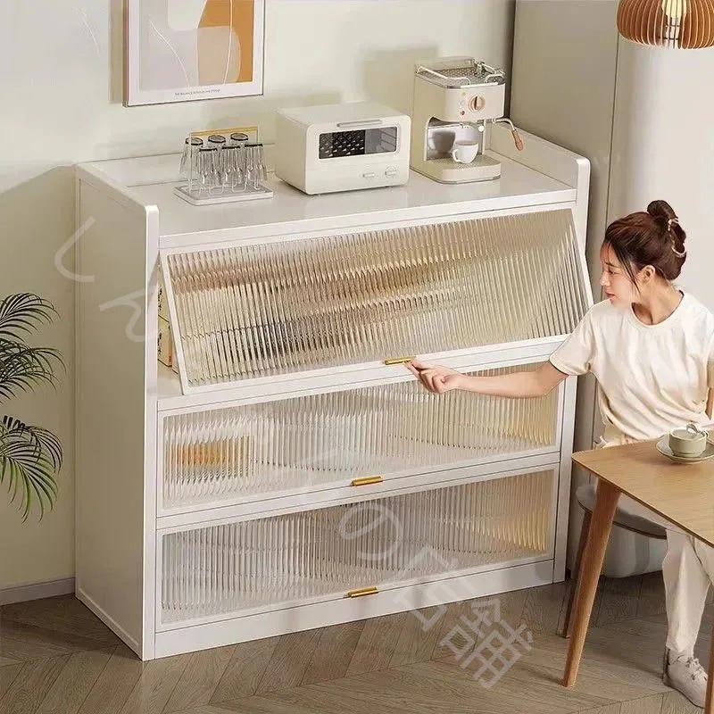 収納棚 収納キャビネット壁一体キャビネット鋼製ロッカー多層物置棚床置き扉付き収納キャビネット厚み増し