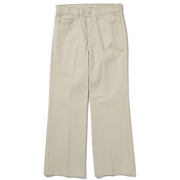 ステイプレスト フレア Blacks22H2393 ベージュ フレアパンツ チノパン SAHARA KHAKI サハラ カーキ ジップフライ a35520001