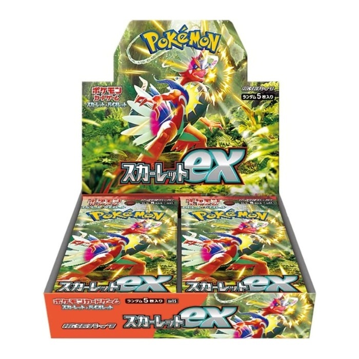 ポケモンカードゲーム スカーレット&バイオレット 拡張パック スカーレットex BOX シュリンク付き