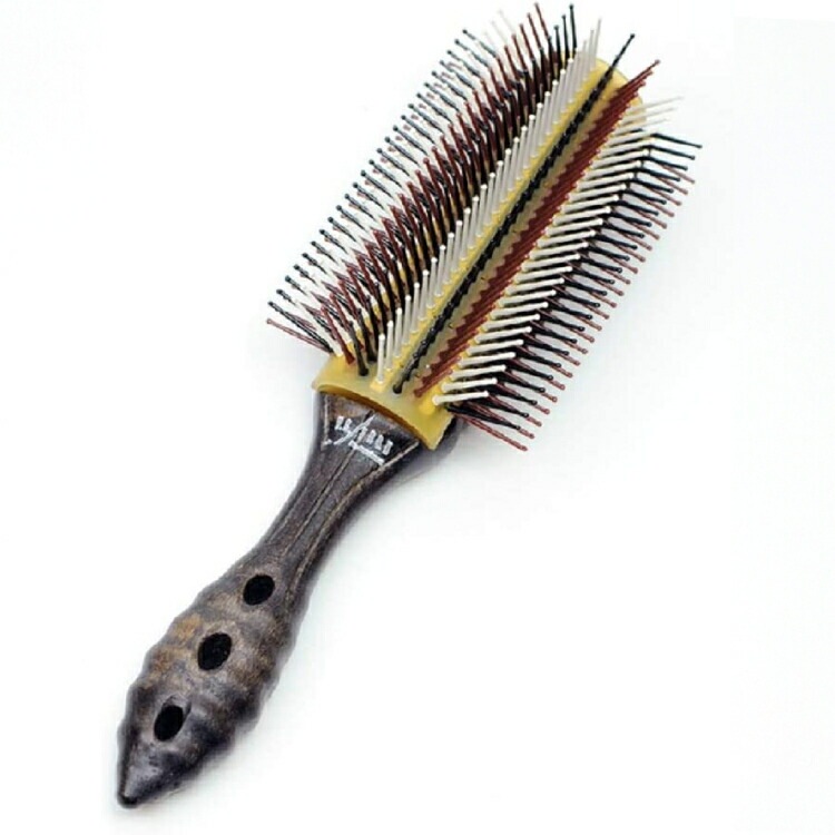 Y.S.パーク ウッドドラゴン エアースタイラー ストレート専用ブラシ 11行 YS-WD115-11 ワイエスパーク ヘアブラシ ロールブラシ 美容院 美容室 理髪店 理容室 プロ用美容室専門店 つ