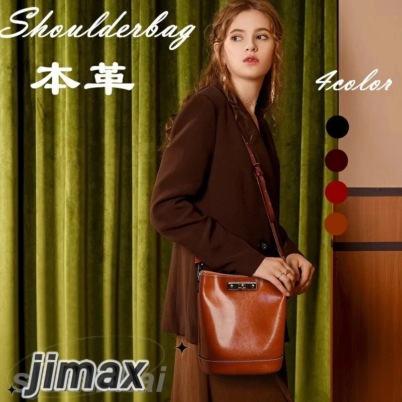 ハンドバッグ 本革 ショルダーバッグ トートバッグ ビジネスバッグ レディース バケツ 軽量 シンプル カジュアル 旅行 肩掛け レディースバッグ 鞄 バッグ 大容量 おしゃれ 通学通勤 手持ち カバ