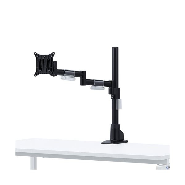サンワサプライ 水平多関節液晶モニタアーム(1面) CR-LA1501BK(組立品)