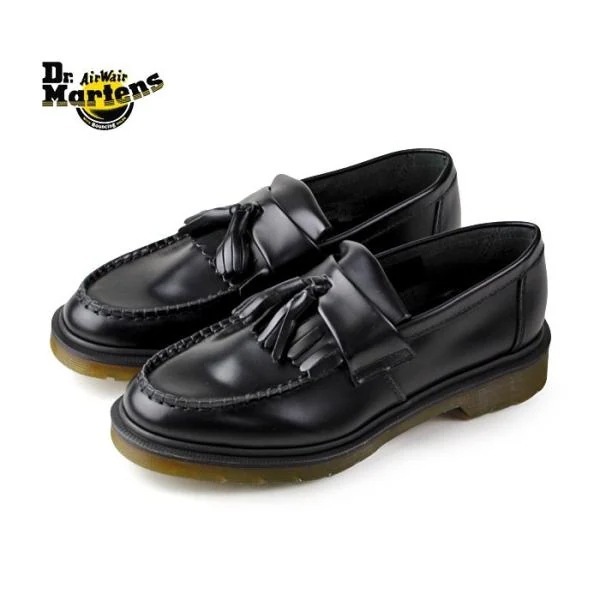 ドクターマーチン Dr.Martens 14573001 ADRIAN POLISHED SMOOTH タッセル ローファー ユニセックスローファー