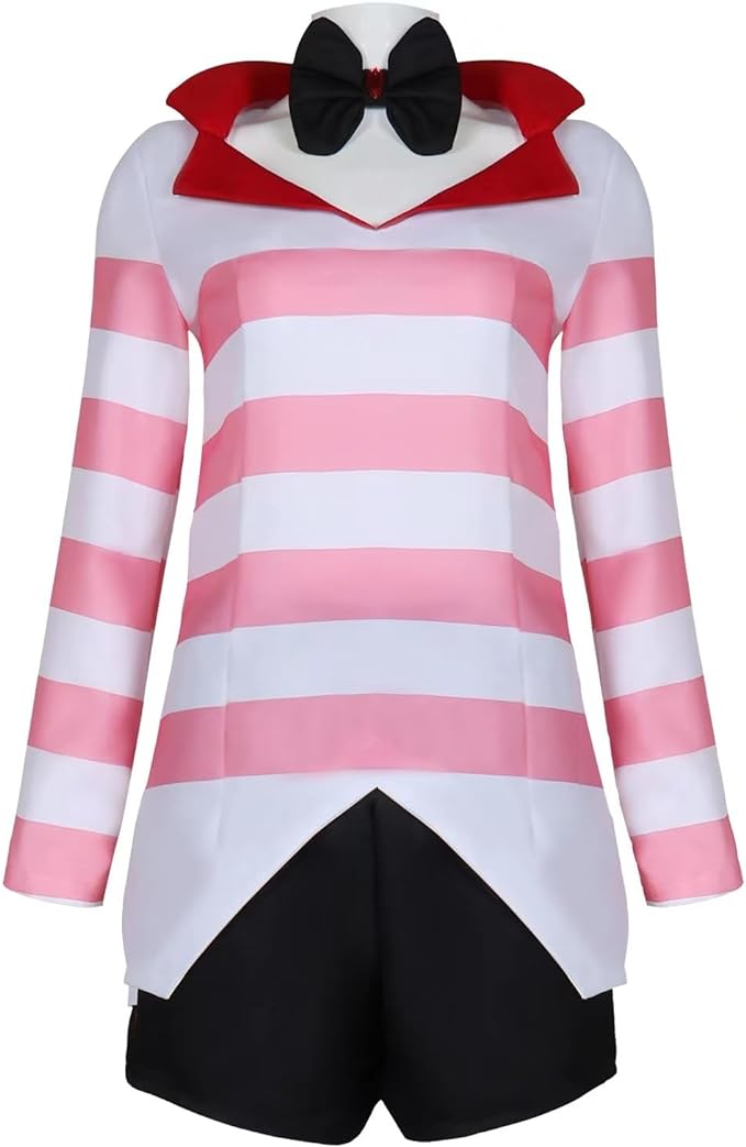 ハズビンホテル エンジェル ダスト コスプレ衣装 コスチューム コスプレ ハロウィン コスプレ仮装