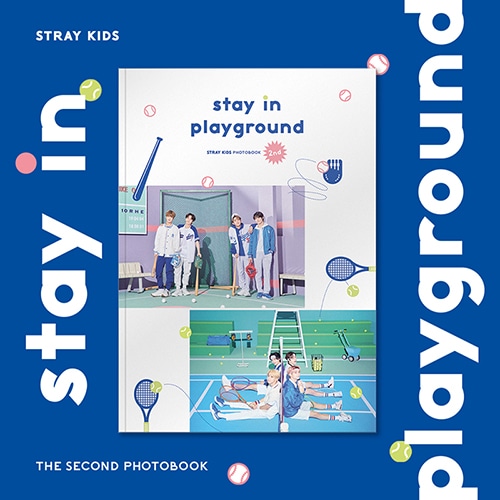 Stray Kids ストレイキッズ stay in playground 2nd PHOTOBOOK / フォトブック+ペーパーホルダー+スペシャルDVD+ワッペンキーリング+IDピクチャー+デコ 50,154円
