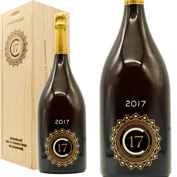 【大型マグナム 木箱入り】グランクリュ デクセプション ド シャンパーニュ グランクリュ特級 キュヴェC17 エクストラブリュット ミレジメ 2017