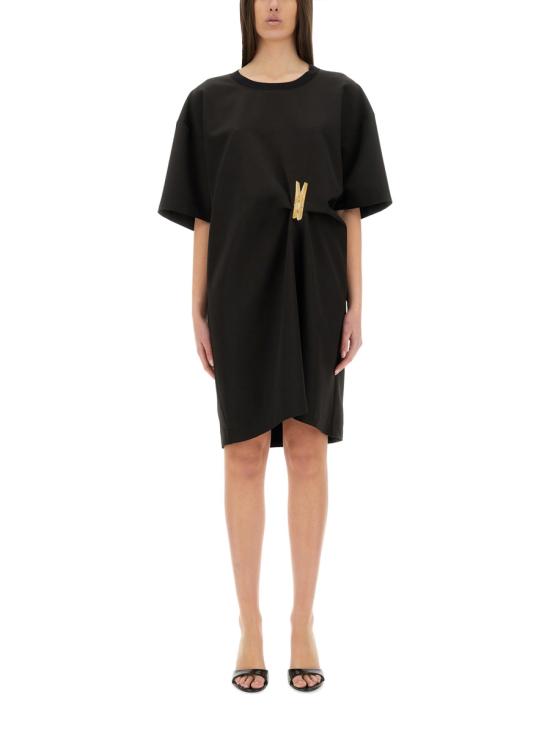 MOSCHINO Women Dresses 04753722 1555 BLACK