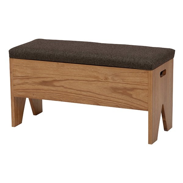 ベンチ 収納スツール 幅70cm 木製 MBC-6196