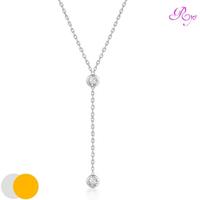 【ギフト対応】 ネックレス レディース シルバー925 Silver925 キュービックジルコニア シルバーネックレス シルバー ゴールド RYS 送料無料 ギフト 誕生日 プレゼント バレンタイン