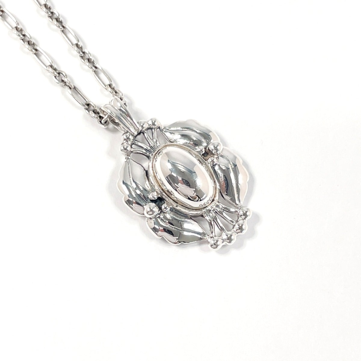 Georg Jensen ヘリテージ コレクション イヤーペンダント 2000 ネックレス シルバー シルバー925 ユニセックス