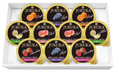 他サイト： 金澤兼六製菓 熟果ゼリーギフト 10個 JKR-10の商品画像