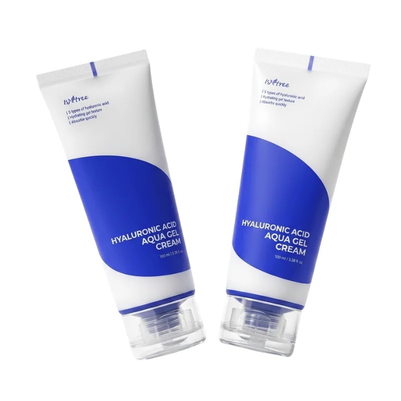 【1+1】ヒアルロン酸 アクアジェルクリーム 100ml ＋ 100ml / みずみずしい水分チャージ！さっぱり潤うジェルクリーム
