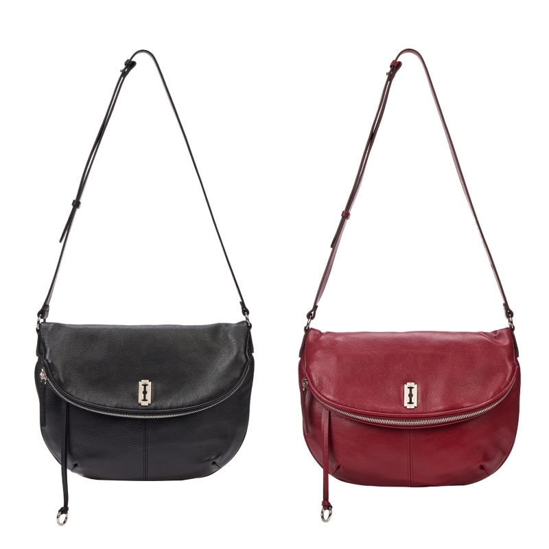 【VUNQUE】 HALFMOON FLAP SHOULDER S : 2COLORS