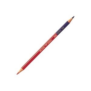 注目ブランドのギフト (業務用50セット) 7：3 朱藍 8900VP 色鉛筆 トンボ鉛筆 筆記具