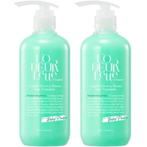ローダーレット イン イングランド カラーフィット ヘアトリートメント ベビーパウダー 500ml x 2個