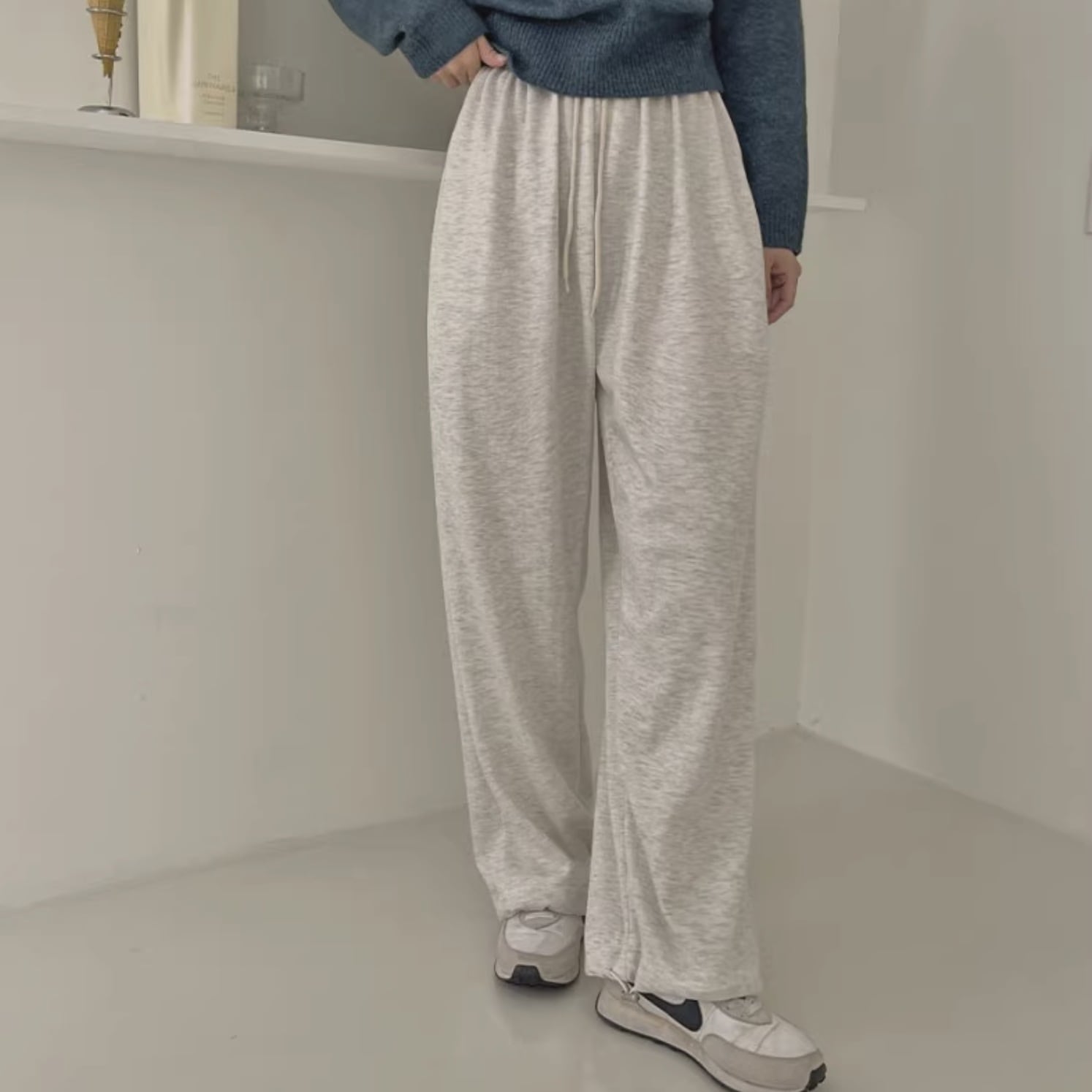 レディース パンツ ボトムス スウェット 部屋着 ジョガーパンツ スウェットパンツ フルレングス ウエストゴム かわいい 大人可愛い シンプル カジュアル おしゃれ かっこいい こなれ感 ラフ
