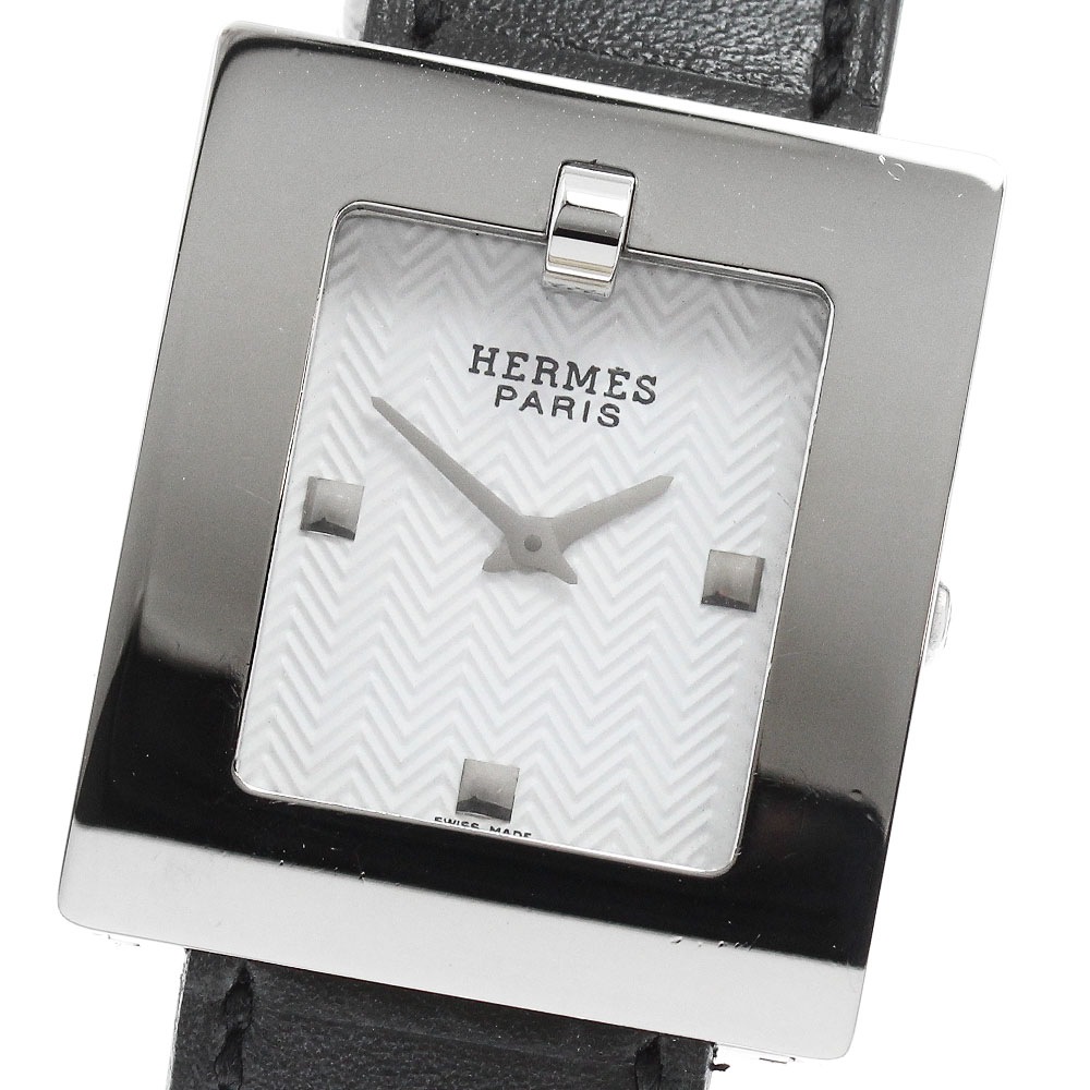エルメス HERMES BE1.210 ベルトウォッチ クォーツ レディース 内箱・保証書付き_961869【中古】